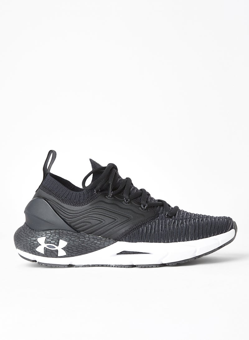 اندر ارمور HOVR Phantom 2 IntelliKnit Running Shoes Black - Image 1