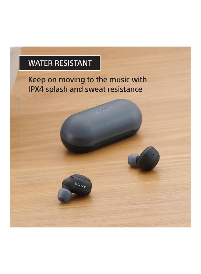 Sony - WF-C500 Truly Wireless In-Ear Bluetooth EarBud Headphones With Mic And IPX4 Water Resistance Black - Image 1