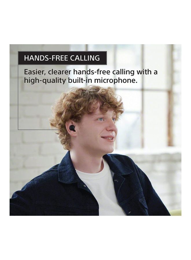Sony - WF-C500 Truly Wireless In-Ear Bluetooth EarBud Headphones With Mic And IPX4 Water Resistance Black - Image 1