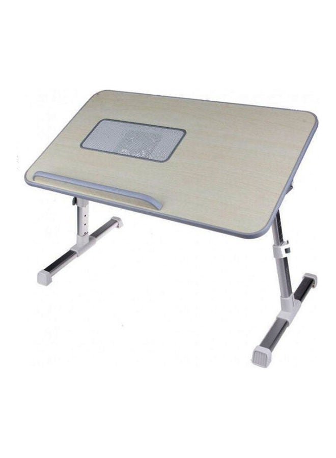 Laptop Table Foldable With Usb Cooler White  - Image 3