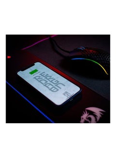 REDRAGON Rgb Soft Gaming Mouse Pad Black  - Image 2