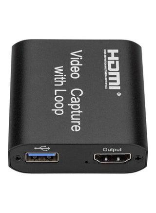 جهاز التقاط فيديو بدقة كاملة الوضوح 1080P مزود بمنفذ USB 3.0 أسود - v1634950056/N51501086A_1