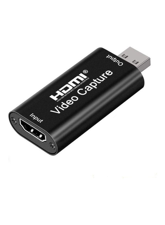 Generic Hdmi Video Capture Stick Full Hd 1080P Usb 2.0 For Game Live Streaming Sharing Black  - Image 1