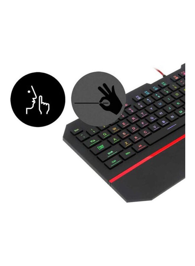 REDRAGON - Rgb Silent Gaming Keyboard - Image 1