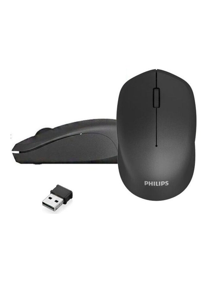 Philips Wireless Mouse Black  - Image 1