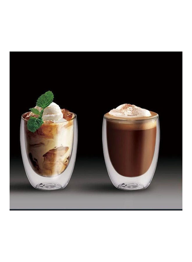 2-Piece Double Wall Glass 350Ml Clear 2 x 350ml