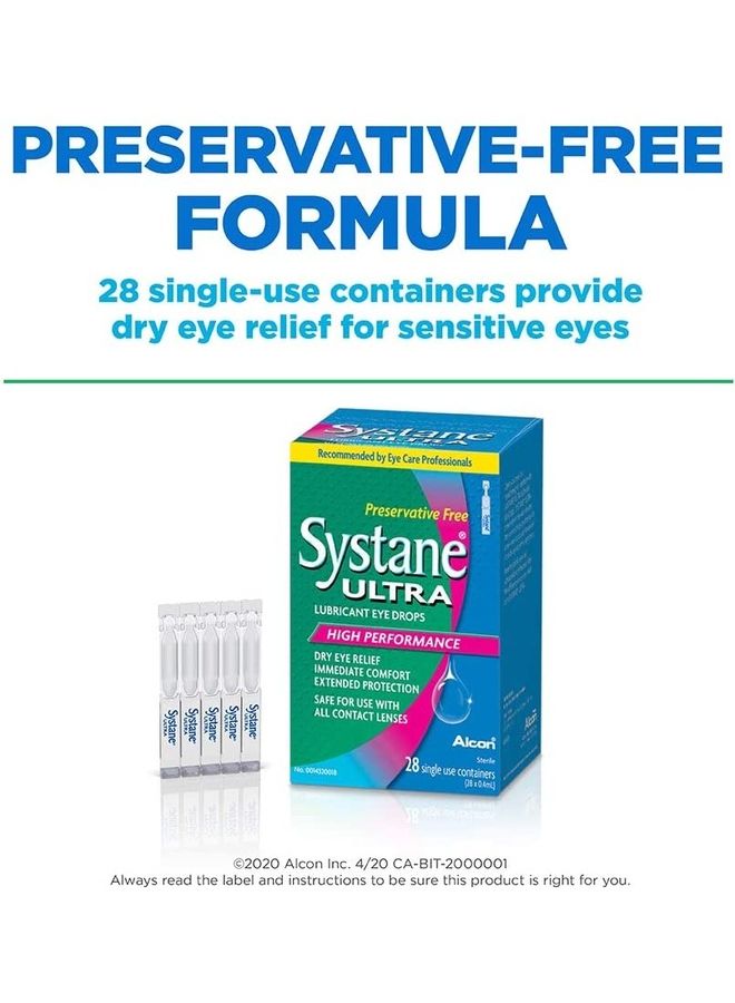 Systane - Ultra Preservative Free Lubricant Eye Drops - Image 1