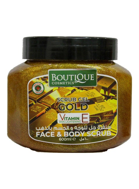 Gold Face And Body Scrub 600ml