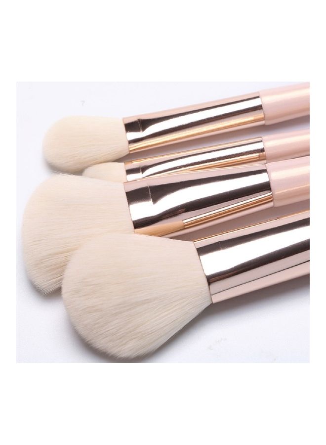 Sunflower Set of 8 Sakura Powder Series Makeup Brushes Pink  - Image 4