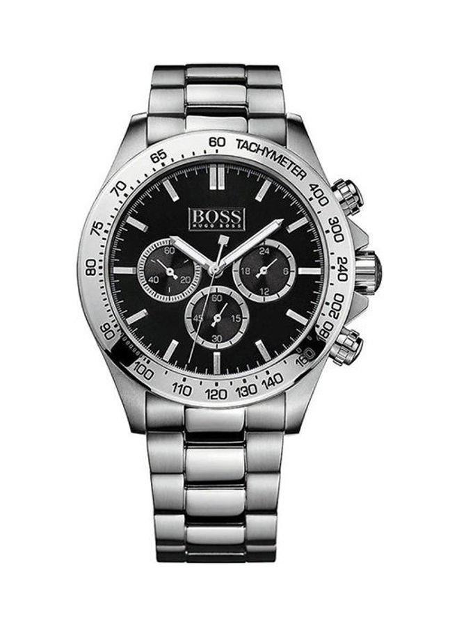 HUGO BOSS Men's Stainless Steel Chronograph Buckle Watch 1512965  - Image 1