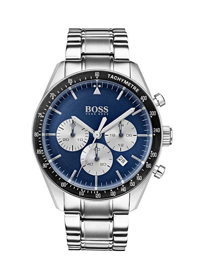 هوجو بوس ساعة كرونوغراف بمشبك من الفولاذ المقاوم للصدأ 1513630 - Image 1