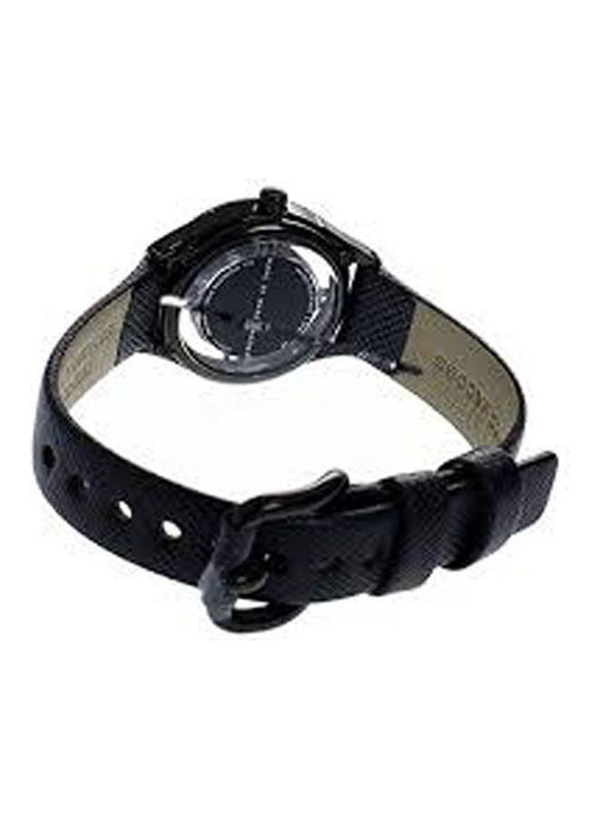 مارك جاكوبس ساعة يد كرونوغراف بسوار من الجلد مزودة بإبزيم طراز MBM1384 women - Image 2