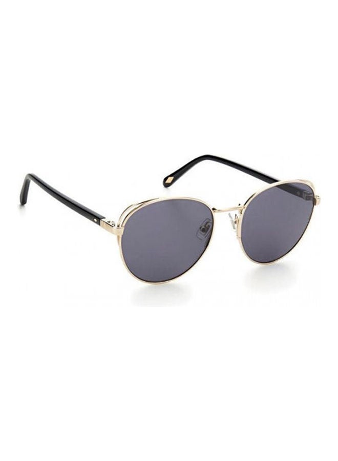 FOSSIL Full Rim Round Sunglasses 2107/G/S 3YG/IR 54  - Image 1