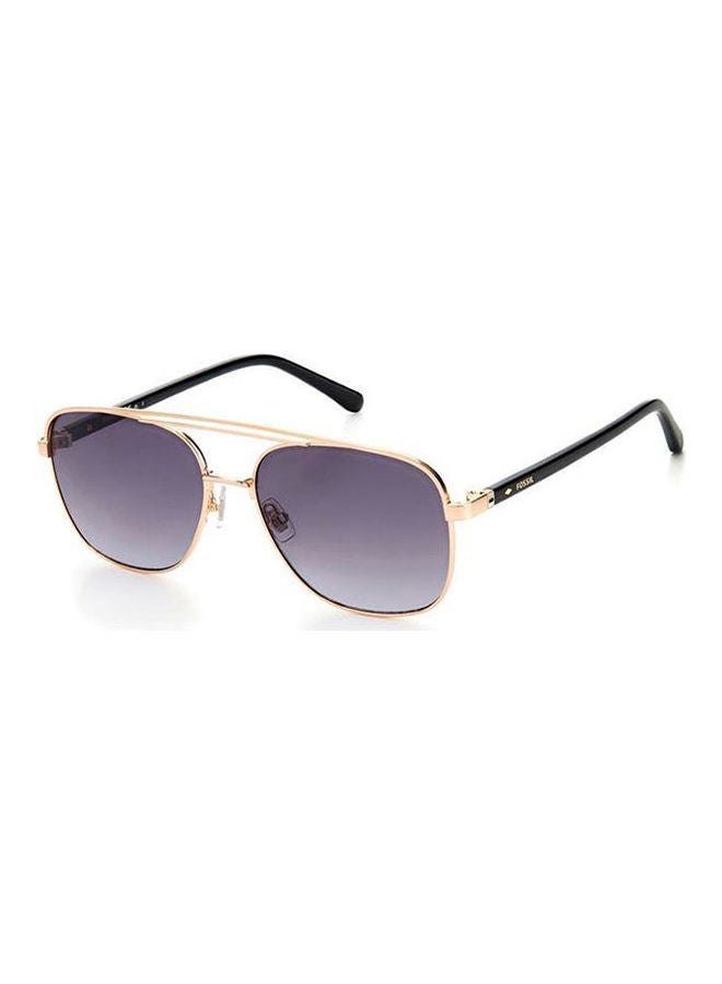FOSSIL Full Rim Square Sunglasses 2109/G/S 3YG/9O 56  - Image 1