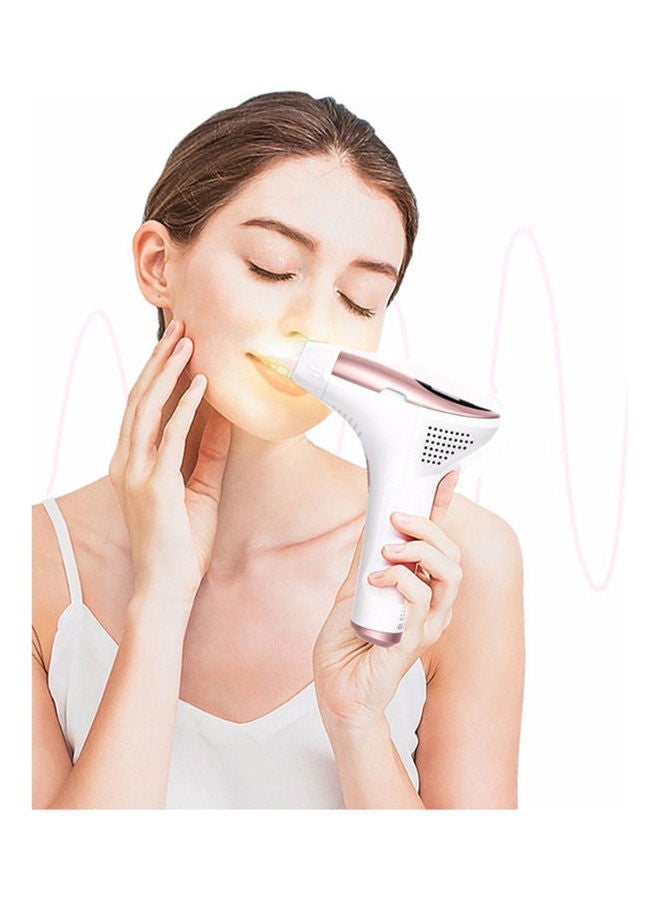 MLAY - Laser IPL Hair Removal with Automatic Continuous Flashes Home Use Pink - Image 1