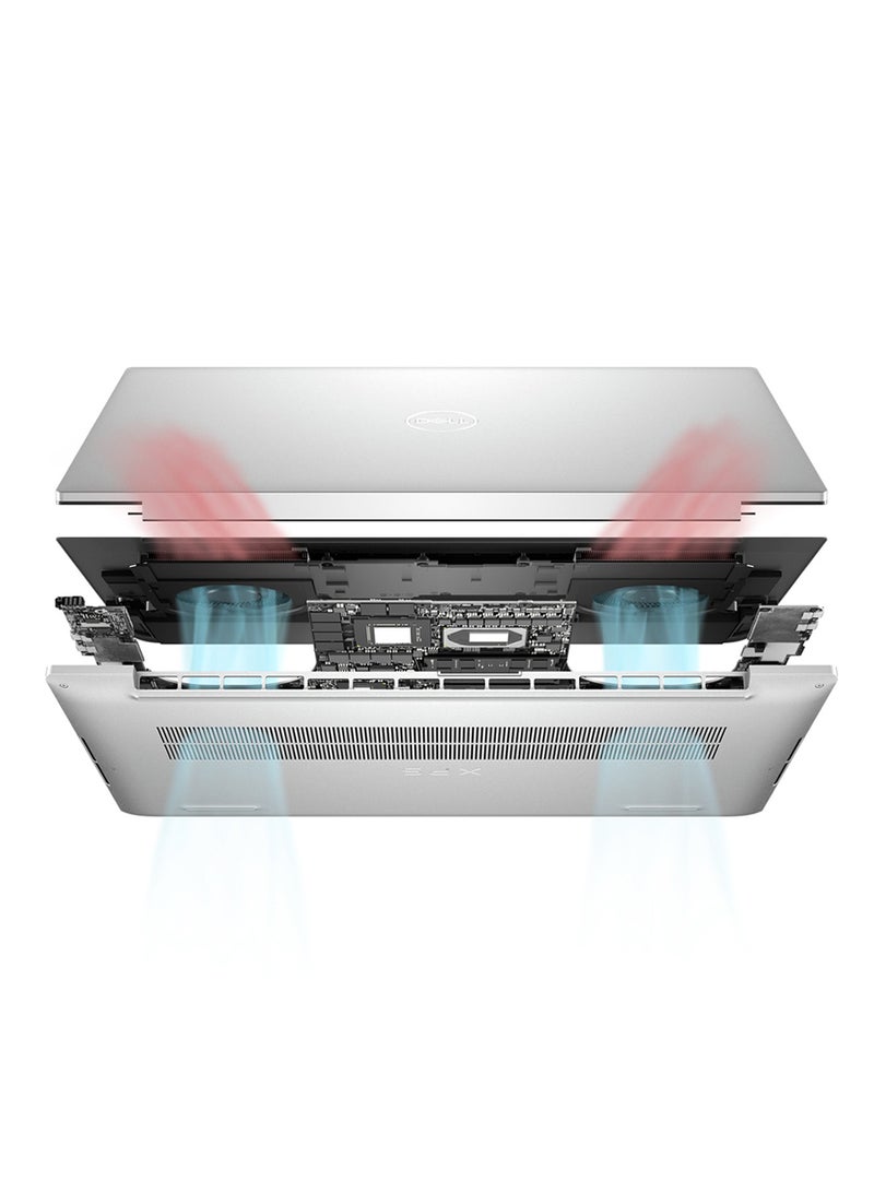 DELL - XPS 17 9710 Performance Ultrabook With 17 Inch UHD+  Full HD Display,  Intel Core i7-11800H/ 32 GB RAM/1TB SSD/  NVIDIA GeForce RTX 3060 6GB Graphics/ Windows 10 Home/International Version English/Arabic Silver - Image 1