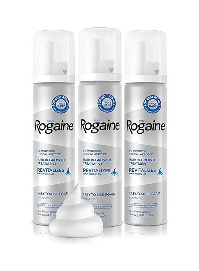 Rogaine Extra Strength 5% Minoxidil Silver 60grams 