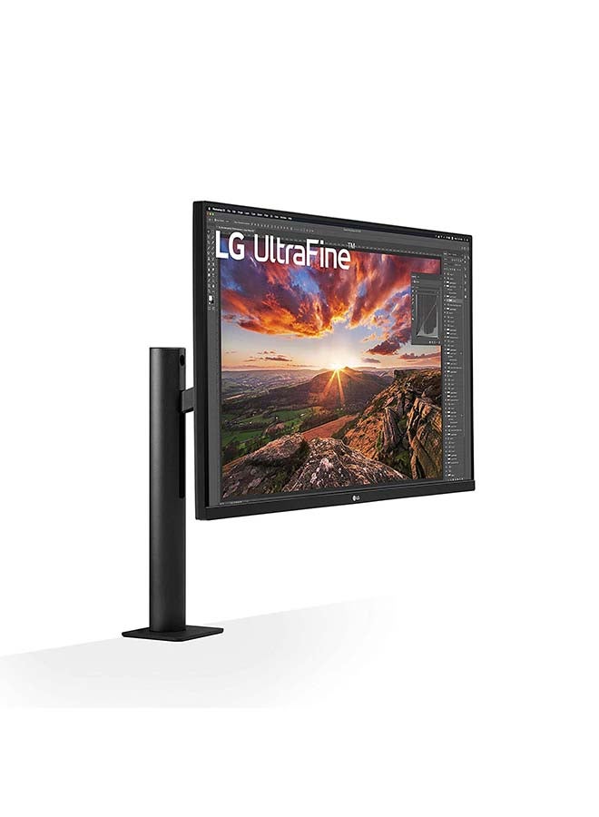 LG - 32UN880-B 32" UltraFine Display Ergo UHD 4K IPS Display with HDR 10 Compatibility. 5ms Response Time, USB Type-C Connectivity, 5W x 2 Speakers, AMD FreeSync Technology, 32UN880 Black - Image 1