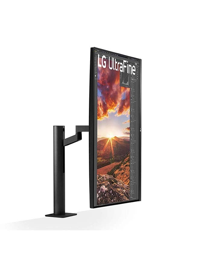 LG - 32UN880-B 32" UltraFine Display Ergo UHD 4K IPS Display with HDR 10 Compatibility. 5ms Response Time, USB Type-C Connectivity, 5W x 2 Speakers, AMD FreeSync Technology, 32UN880 Black - Image 1