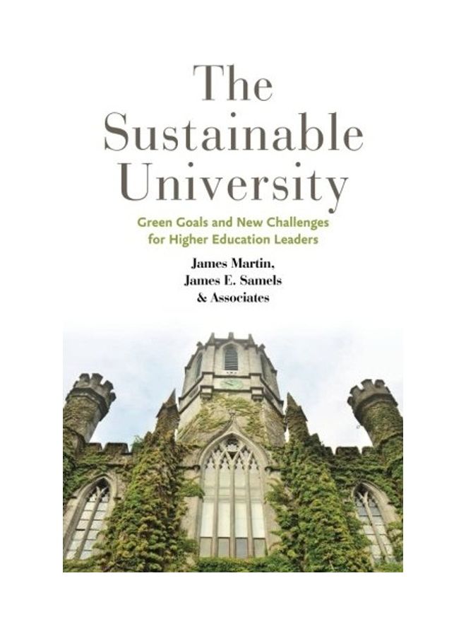 The Sustainable University Paperback English by James Martin - 12-15-2013