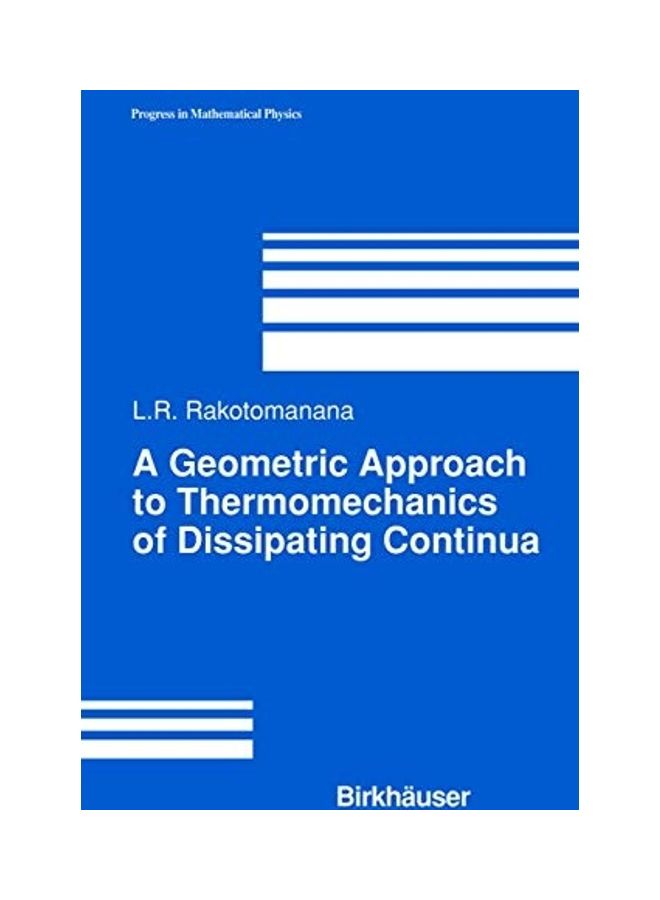 null - A Geometric Approach To Thermomechanics Of Dissipating Continua Paperback English by Lalao Rakotomanana - 9-5-2012 - Image 1