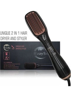 EzzySo Hair Styling Brush Dryer Combs Black 43.5x21x8.5cm  - Image 1