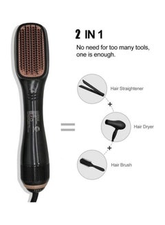 EzzySo Hair Styling Brush Dryer Combs Black 43.5x21x8.5cm  - Image 2