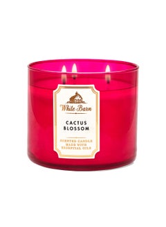 Bath & Body Works Cactus Blossom 3 Wick Candle Q026226980 Multicolour 