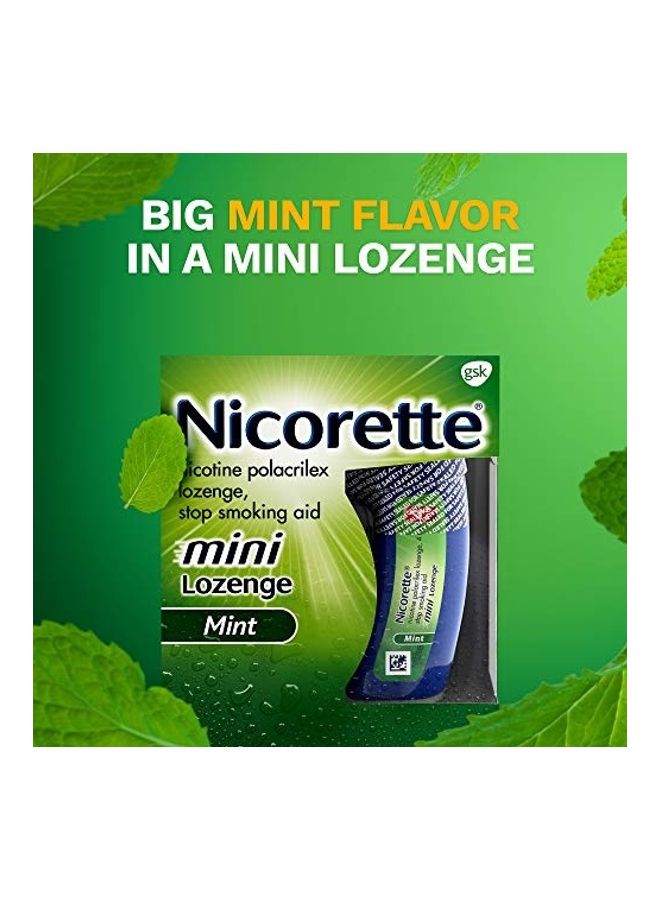nicorette Mini Nicotine Lozenges 4mg  - 20 Count  - Image 1