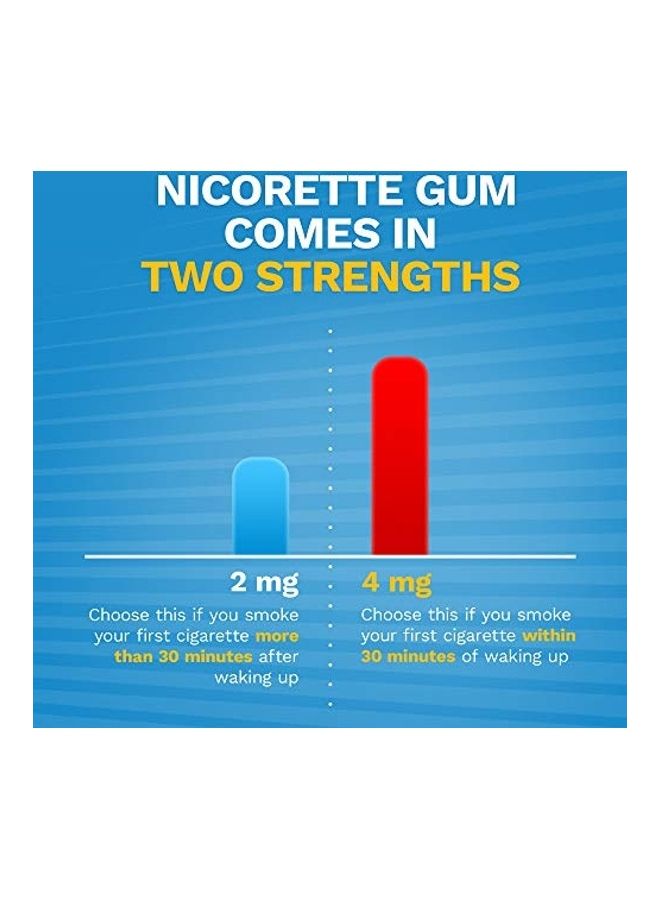 nicorette - Nicotine Gum 4mg - 170 Count - Image 1