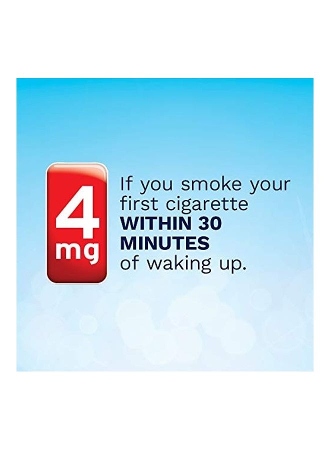 nicorette Coated Nicotine Lozenges 4mg  - Ice Mint 20 Count  - Image 4