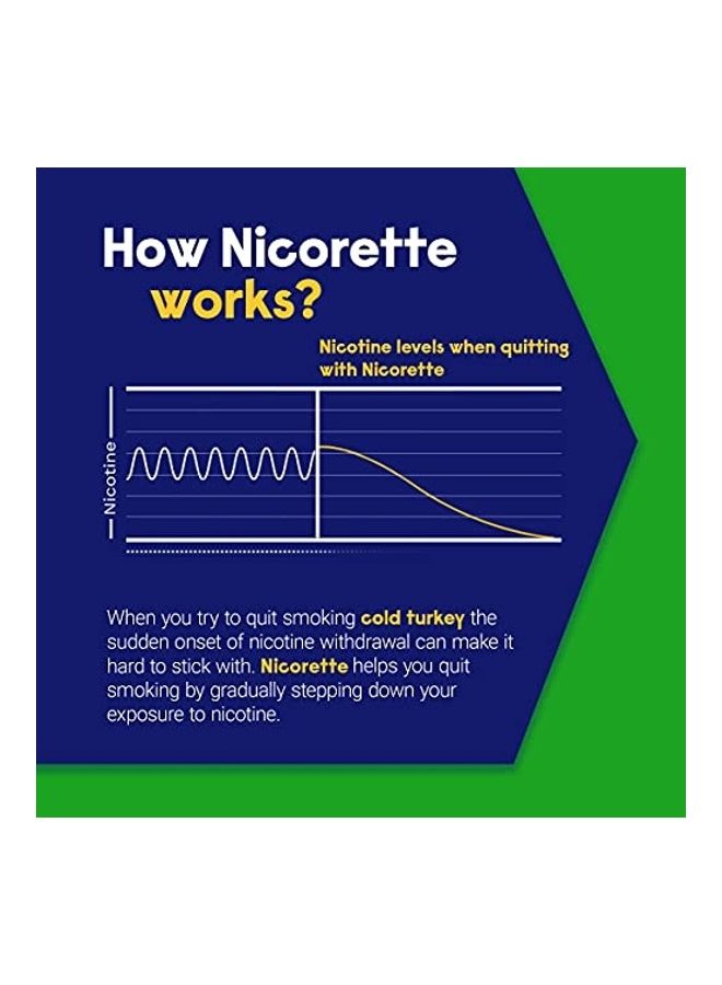 nicorette - Mini Nicotine Lozenges 2mg  Mint Flavored - 81 Count - Image 1