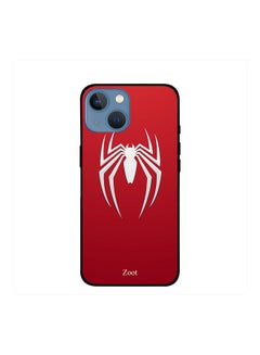 Zoot Protective Printed Case Cover for Apple iPhone 13 Mini Spiderman Logo Multicolour  - Image 1