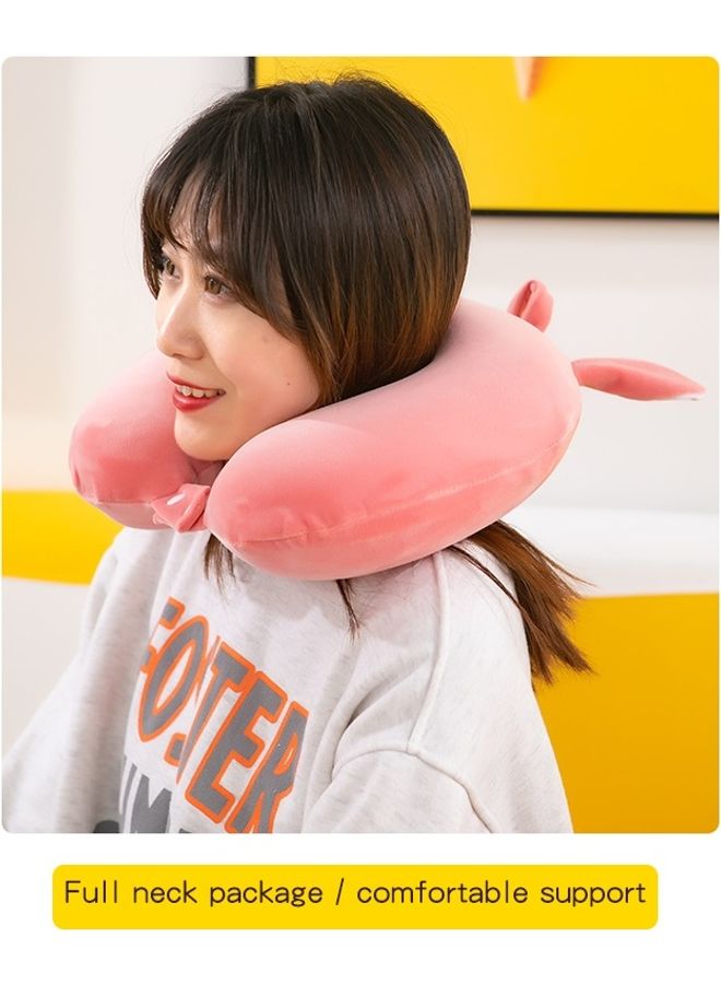 GOLDEN MILLION - U-Shaped Protective Neck Pillow Blue - Image 1