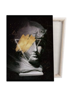 Rateel Canvas Wall Art Painting With Wooden Frame Multicolour 70 X 50cm  - Image 2