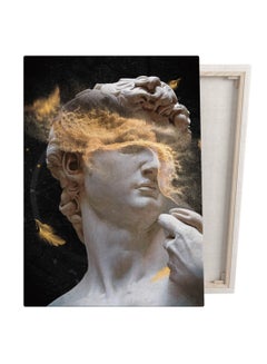 Rateel Canvas Wall Art Painting With Wooden Frame Multicolour 70 X 50cm  - Image 2