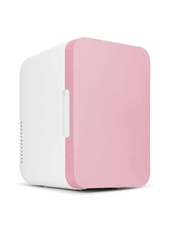 Cool Baby Mini Fridge for Skincare Refrigerator Portable Dual-Use Car Home Fridge Beverage Refrigerators Freezer Cooler Warmer Keep Fresh for Car Home Pink 8.0 L CZBX13PkMAA White/Pink  - Image 1