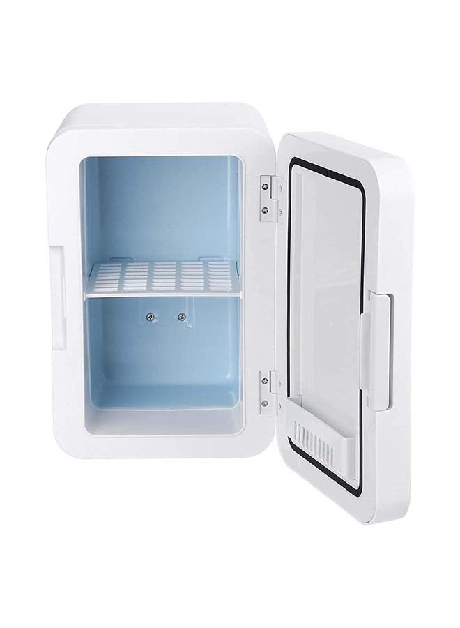 Cool Baby Mini Fridge for Skincare Refrigerator Portable Dual-Use Car Home Fridge Beverage Refrigerators Freezer Cooler Warmer Keep Fresh for Car Home Pink 8.0 L CZBX13PkMAA White/Pink  - Image 5
