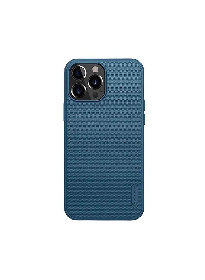 Nillkin Super Frosted Shield Hard Phone Cover Slim Fit For Apple iPhone 13 Pro Max Blue  - Image 1