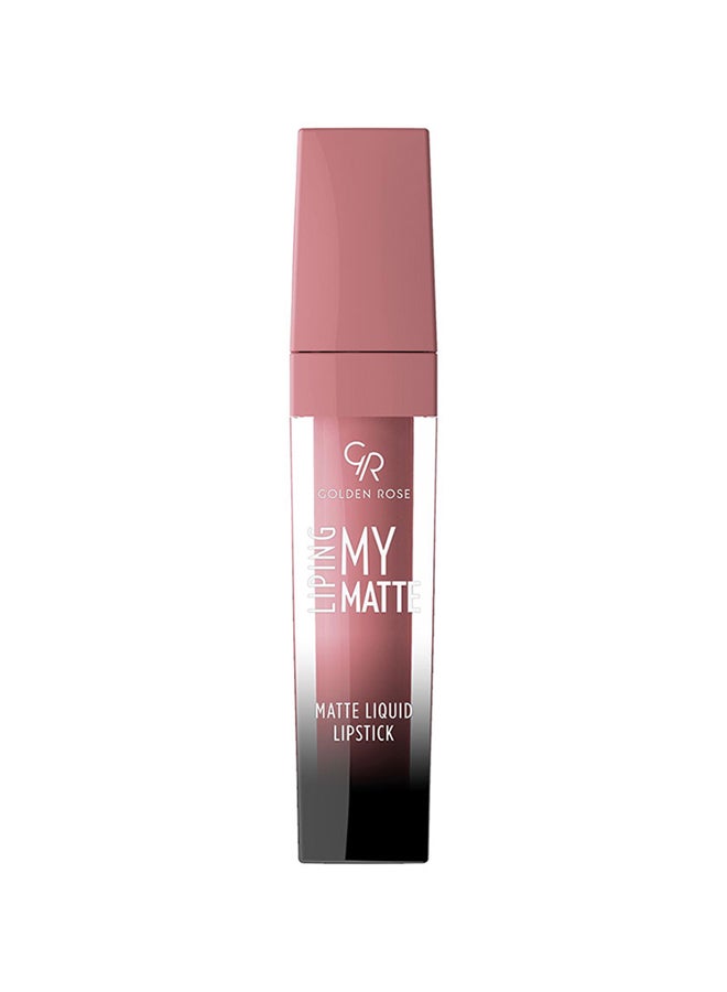 Golden Rose My Matte Lip Ink Liquid Lipstick 03 Light Brown 