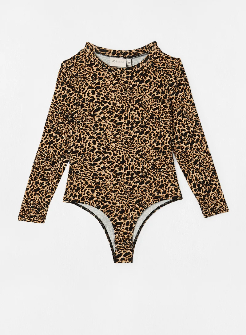 ONLY Kids/Teen Animal Print Bodysuit