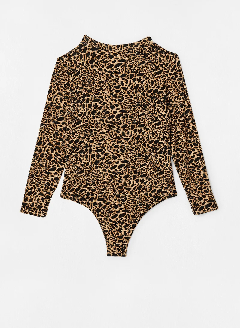 ONLY Kids/Teen Animal Print Bodysuit