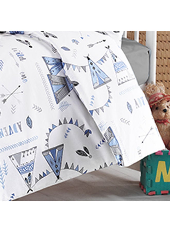 In-House 6-Piece Ranforse Comforter Set cotton Multicolour 240x190cm  - Image 3