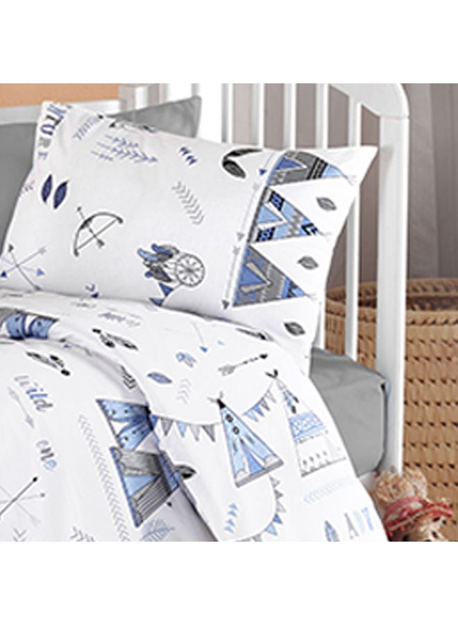 In-House 6-Piece Ranforse Comforter Set cotton Multicolour 240x190cm  - Image 4