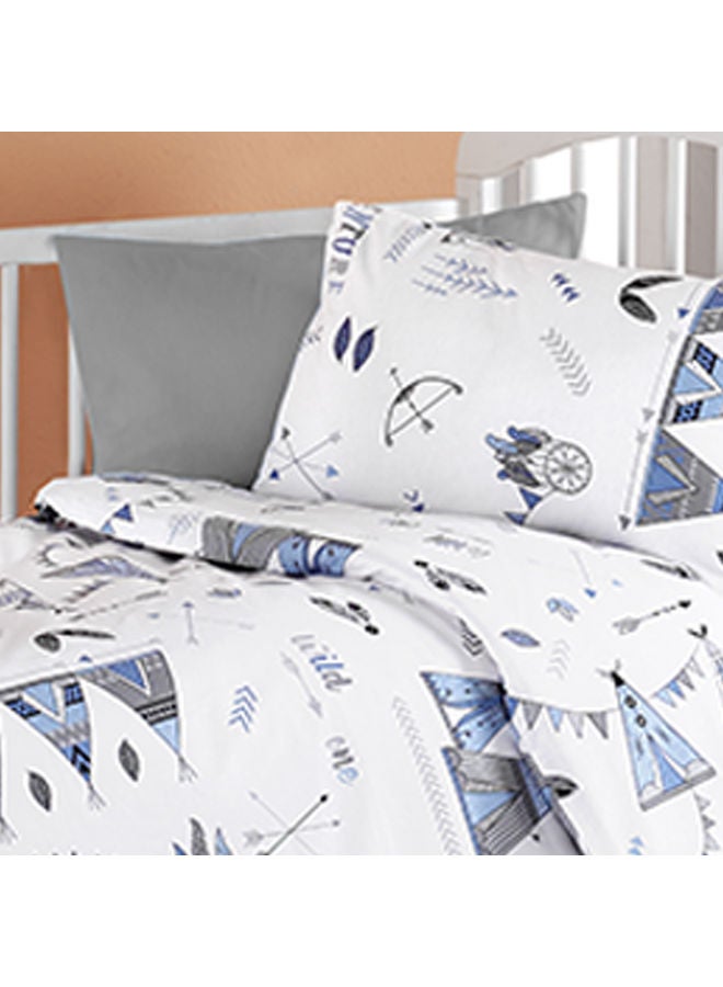 In-House 6-Piece Ranforse Comforter Set cotton Multicolour 240x190cm  - Image 5