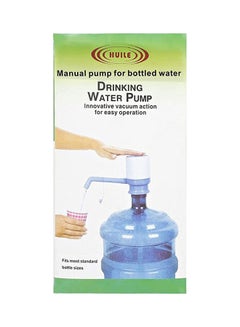 Generic Drinking Manual Water Pump White-Blue  - Image 1