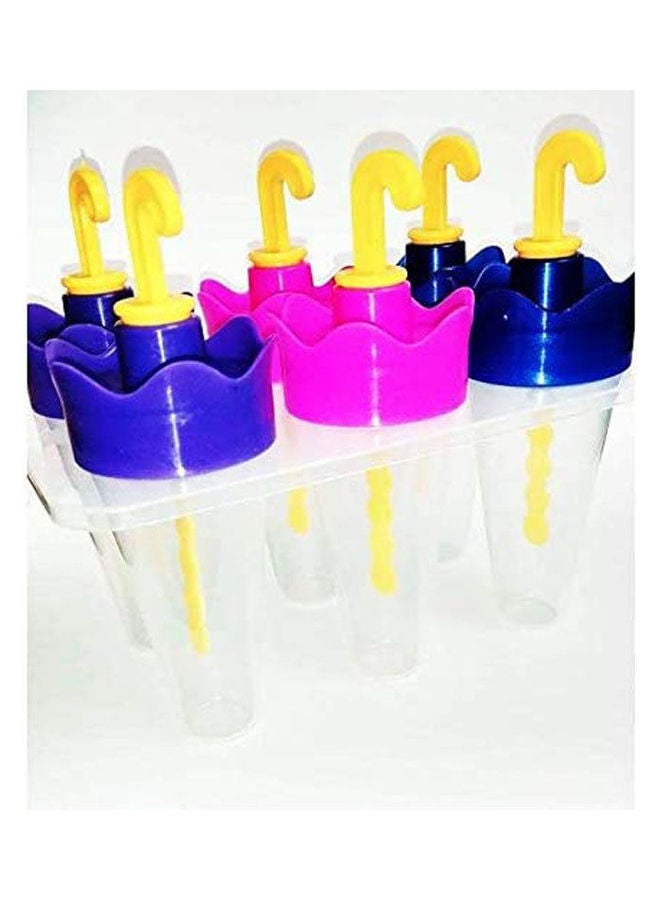 Ice Cream Molds 6 Pcs Multicolour - Image 3