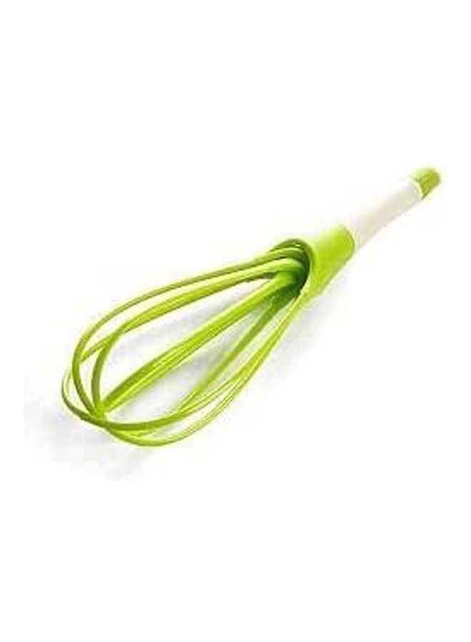 Silicone Whisk Egg Beater 2 In 1 Green