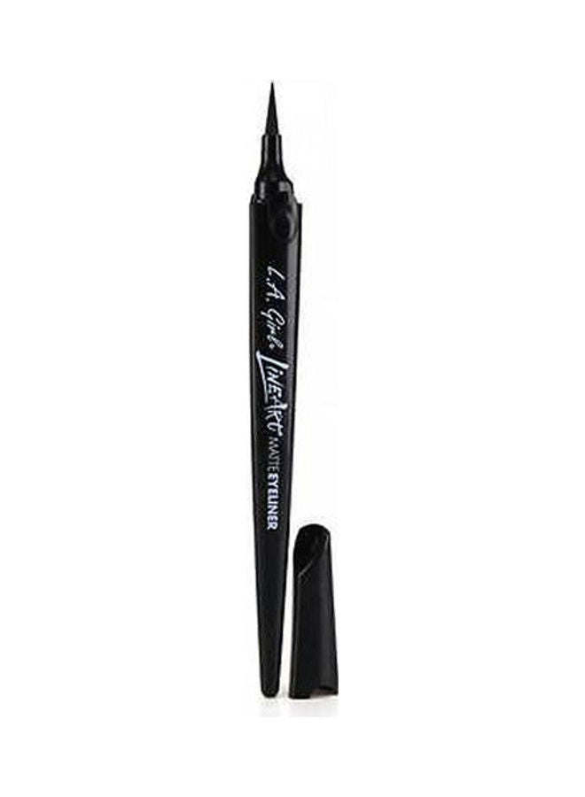 LA Girl Art Matte Eye Liner   Intense Black  - Image 2