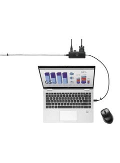 HP USB-C Adapter Travel Hub Black  - Image 4